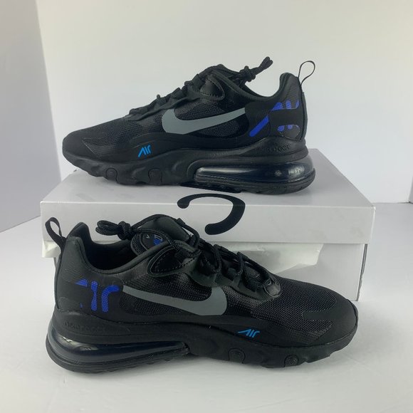 nike air max 270 react men's black